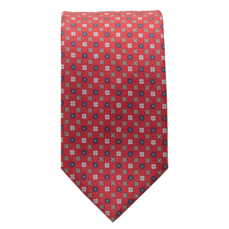 Krawatte aus reiner Seide, 100 % Made in Como